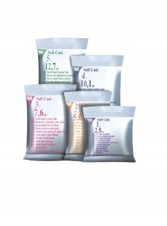 Soft Cast 5cmx3,6m-gips syntetyczny półsztywny