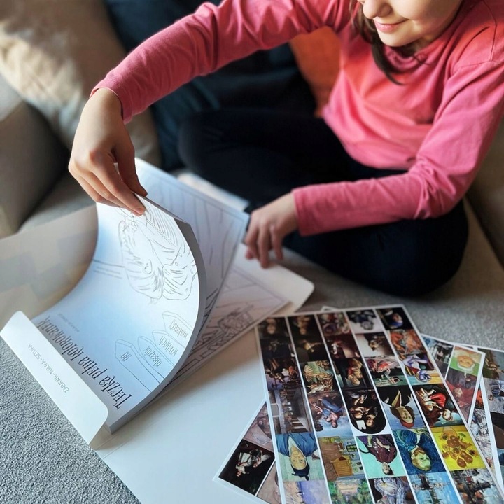 Teczka pełna kolorowanek - 90 obrazów mistrzów! POLSKI PRODUKT