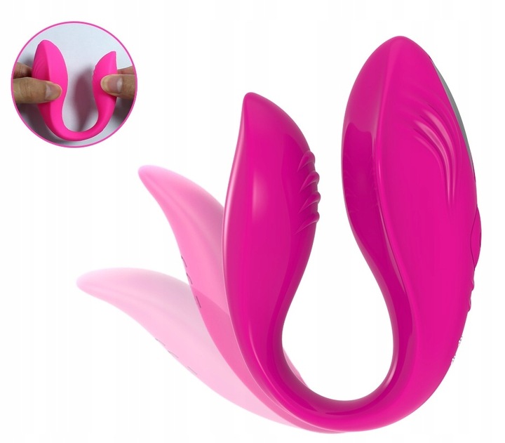 WIBRATOR JAJKO MAJTECZKI MASAŻER DLA PAR PILOT