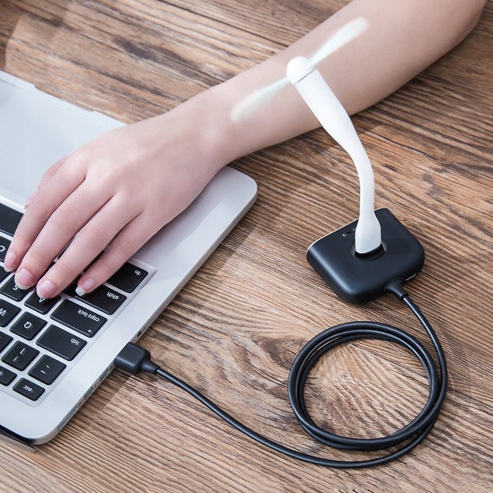 BASEUS 4W1 USB HUB ADAPTER PRZEJŚCIÓWKA KABEL 1M DO LAPTOPA PC