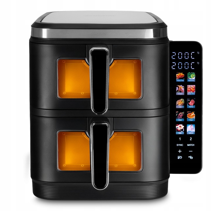 FRYTKOWNICA PIONOWA BEZTŁUSZCZOWA AIRDWELLER 2800W 11L XXL AIR FRYER
