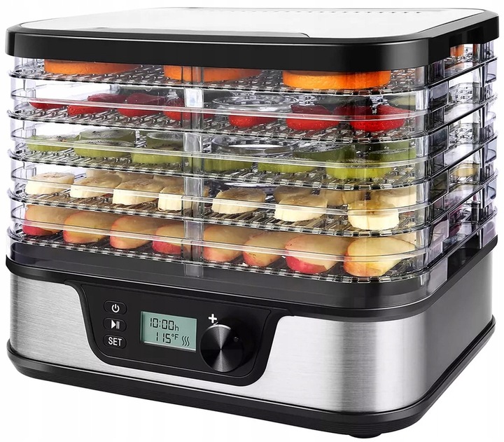 SUSZARKA DO GRZYBÓW OWOCÓW WARZYW ZIÓŁ SPOŻYWCZA TIMER - DUŻA WYSOKA