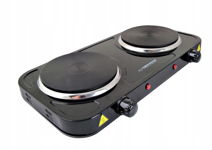 ESPERANZA KUCHENKA ELEKTRYCZNA COTOPAXI PRZENOŚNA 2 PALNIKI NA PRĄD