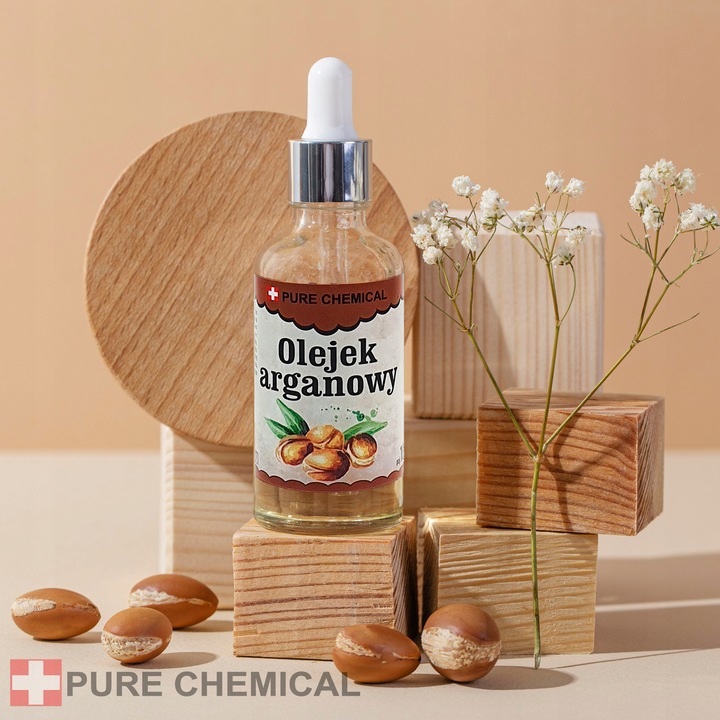 OLEJ ARGANOWY DO WŁOSÓW MAROKO ZIMNOTŁOCZONY 100ml