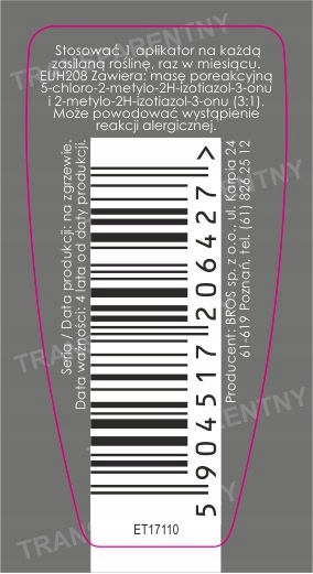 BOPON Nawóz odżywka Eliksir DUO uniwersalny Biopon 10 sztuk