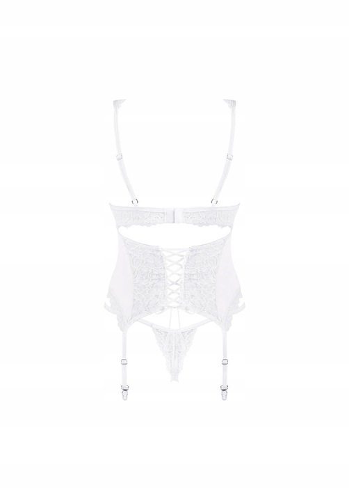 Bielizna-Amor Blanco gorset i stringi biały L/XL