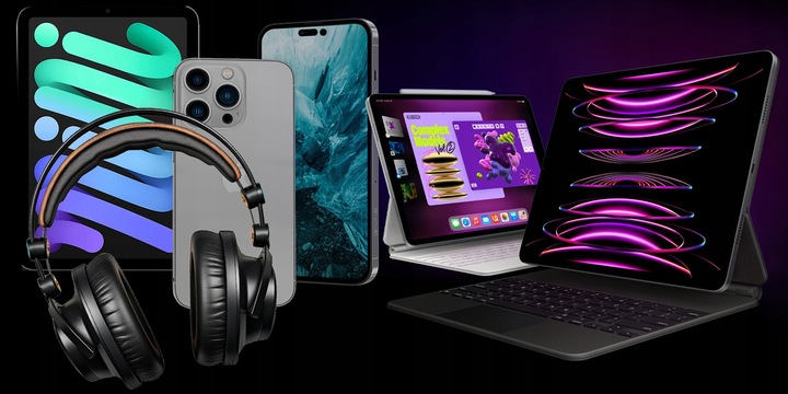 ŁADOWARKA SIECIOWA 40W 2xUSB-C Z SZYBKIM ŁADOWANIEM + KABEL USB-C LIGHTNING