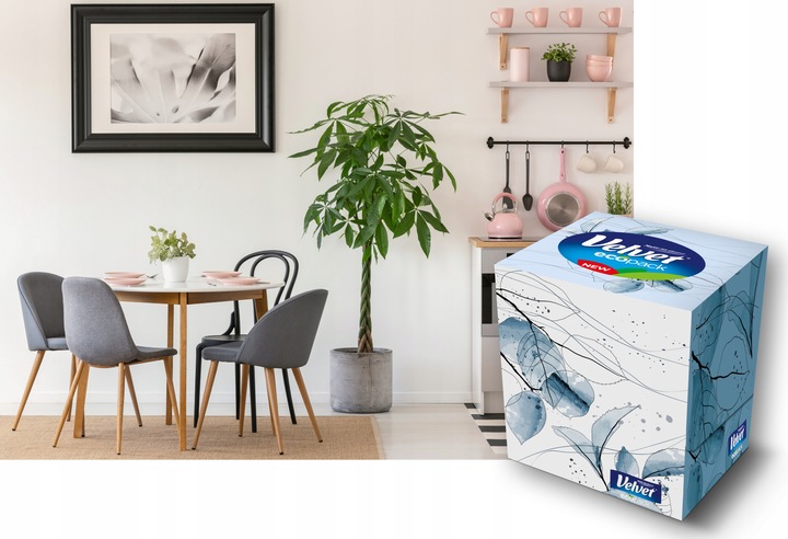 Velvet chusteczki Cube 10 opak.