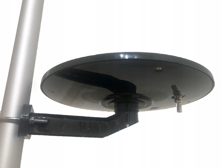 ANTENA DOOKÓLNA DVB-T2 AKTYWNA KOMPAKTOWA 4K HD MUXy Szara zasilanie USB