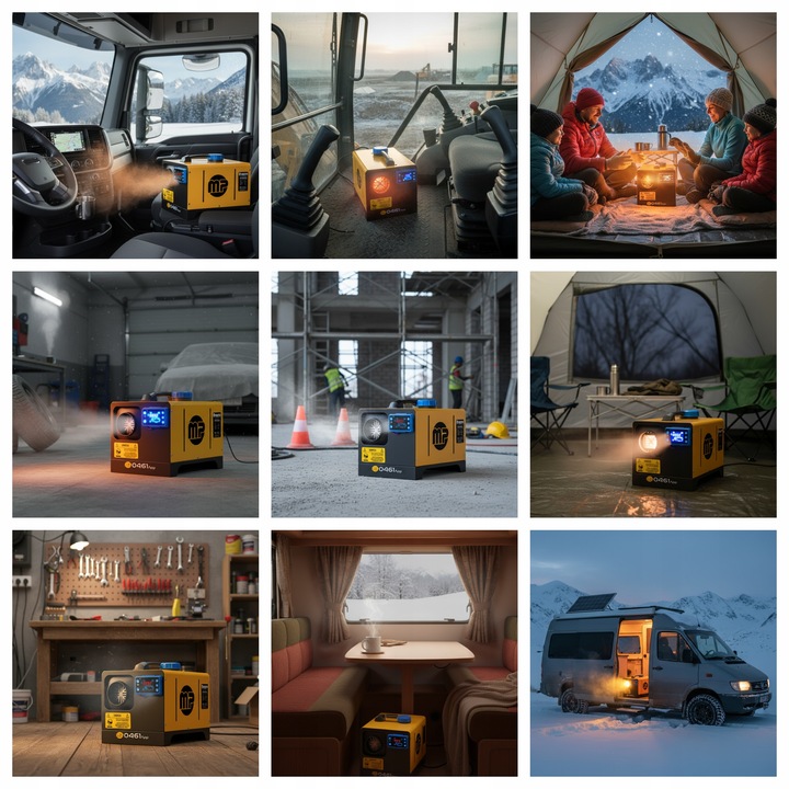 nagrzewnica spalinowa DMUCHAWA olejowa OGRZEWANIE postojowe WEBASTO MP0461