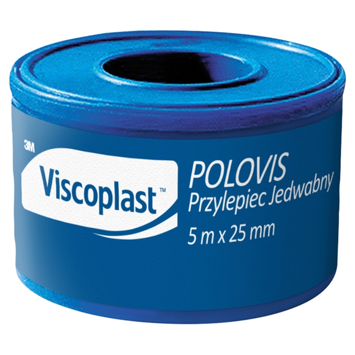 Polovis Jedwabny Plaster Na Rolce 5mx25mm