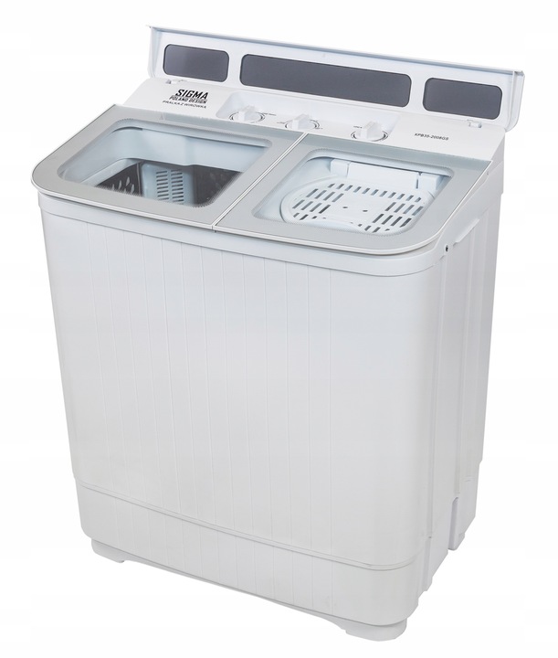 Mała Pralka z Wirówką 5kg + 2kg Turystyczna Domowa Przenośna Lekka