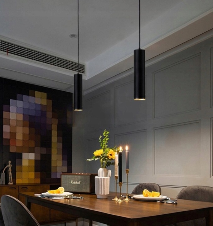 Reflektor szynowy wiszący do GU10 biały lampa zwis oprawa LED