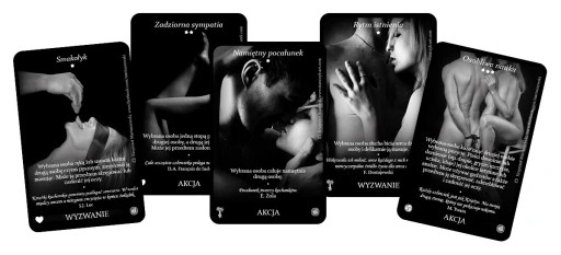 GRA EROTYCZNA Arkana Miłości DELUXE gadżety PREZENT NA WALENTYNKI