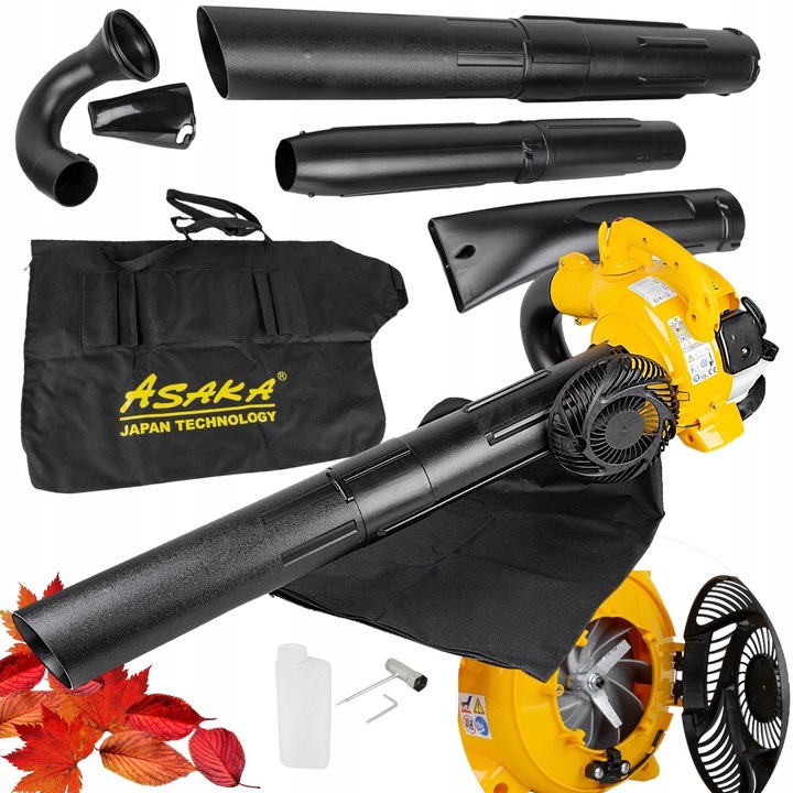 DMUCHAWA SPALINOWA OGRODOWA DO LIŚCI ODKURZACZ Z ROZDRABNIACZEM 4w1