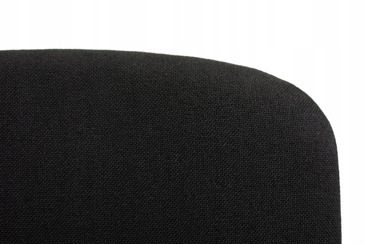 KRZESŁO KONFERENCYJNE BIUROWE ISO BLACK GRUBY PROFIL TAPICEROWANE Z