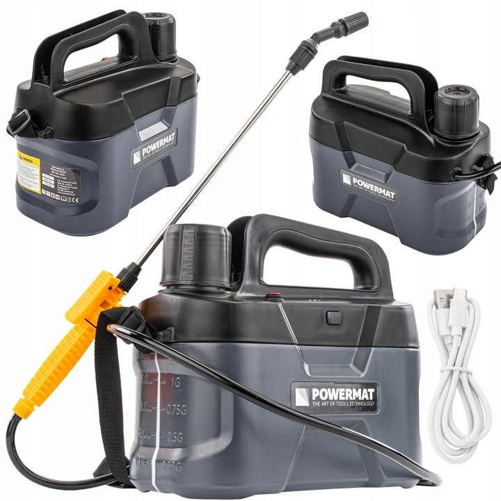 OPRYSKIWACZ AKUMULATOROWY CIŚNIENIOWY OGRODOWY LEKKI LANCA 2,5AH