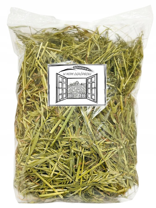 Całe ziele owsa MEGA PAKA - owies 500g wMoimOgródecku