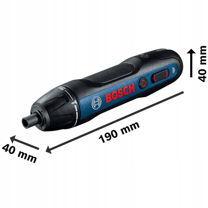 WKRĘTAK AKUMULATOROWY INTELIGENTNY ŚRUBOKRĘT ELEKTRYCZNY GO 2 KIT BOSCH