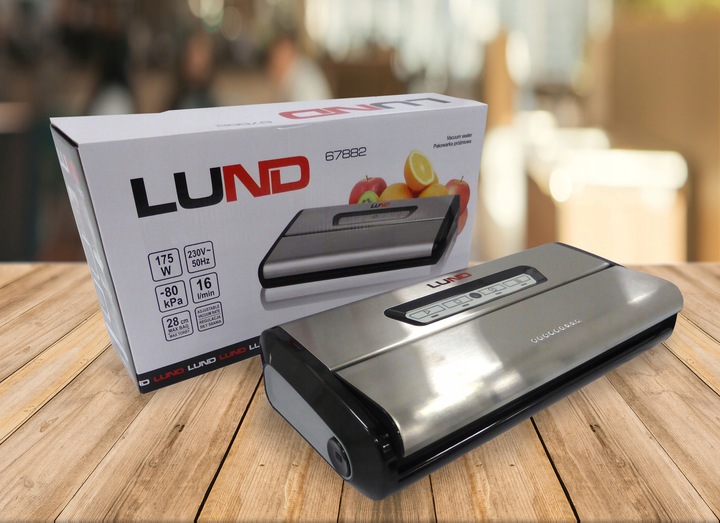 PRÓŻNIOWA ZGRZEWARKA LISTWOWA DO FOLII PAKOWARKA ŻYWNOŚCI 175W 28cm