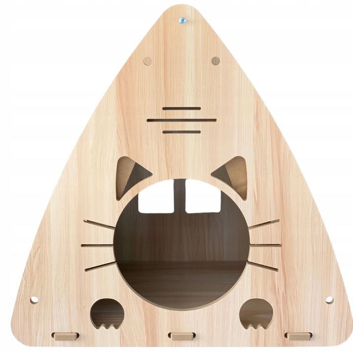 Petstore DRAPAK DLA KOTA Drewniany domek Budka Karton Legowisko