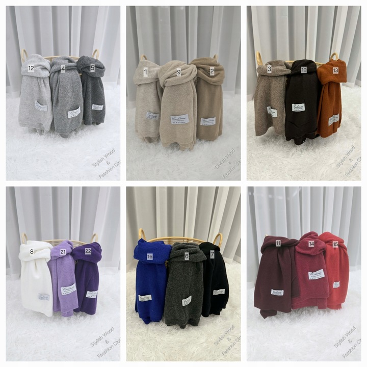 Szal 50 % kaszmir 50 % wełna