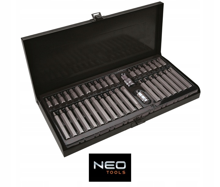 ZESTAW KLUCZE NEO TORX SPLINE IMBUS 40el. 06-107 BITY KOMPLET KOŃCÓWKI