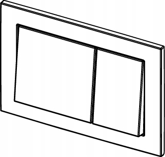 Tece TeceBase przycisk spłukujący 9240723