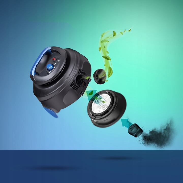 ODKURZACZ PIORĄCY DO TAPICERKI DYWANÓW 10W1 ZESTAW SSAWEK MOCNY PŁYN 1L