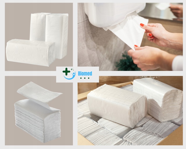 Ręcznik Papierowy ZZ Bio BIAŁY 25g GRUBY MAKULATURA 1w 25X20 10x200 2000SZT