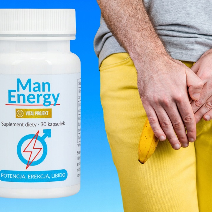 MAN ENERGY TABLETKI NA POTENCJĘ EREKCJĘ LIBIDO POZIOM TESTOSTERONU WZWÓD