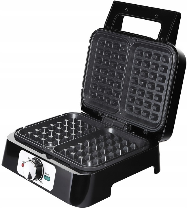 GOFROWNICA IDEAL 2DUŻE CHRUPIĄCE GOFRY MOCNA 2000W NIEPRZYWIERAJĄCA