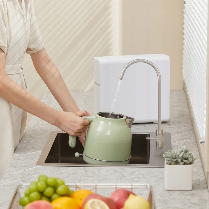 Przepływowy filtr do wody PHILIPS, filtr zmiękczający wodę, pod zlew +