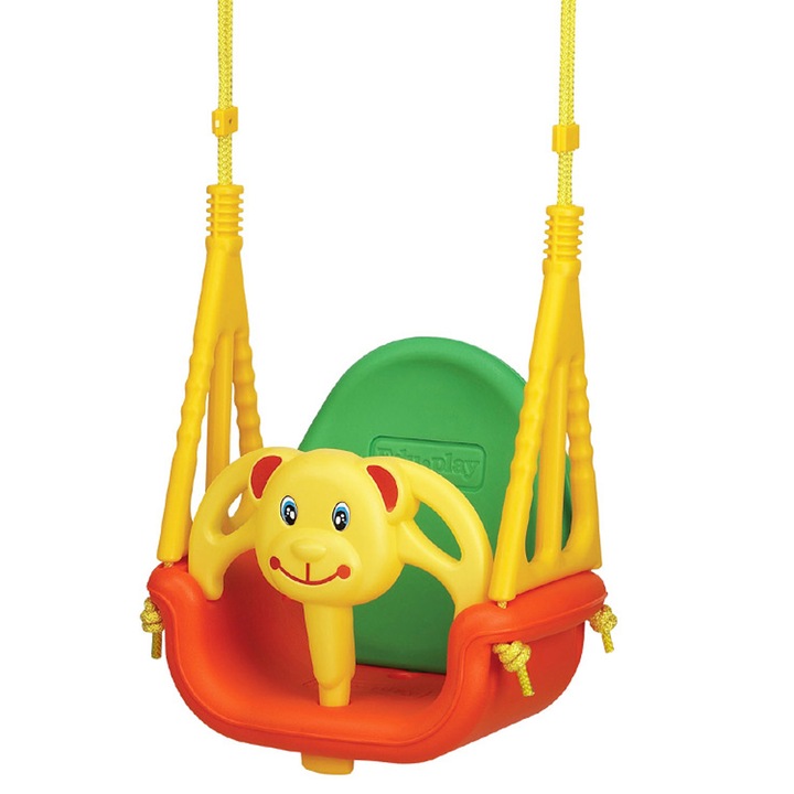 HUŚTAWKA DLA DZIECI OGRODOWA DOMOWA MODUŁOWA KUBEŁKOWA 3w1 BEZPIECZNA