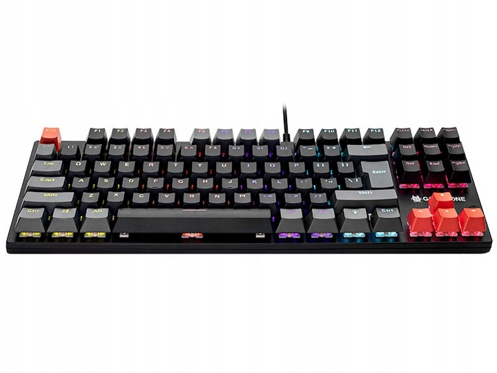 GAMINGOWA KLAWIATURA MECHANICZNA RGB ESPORTOWA TKL