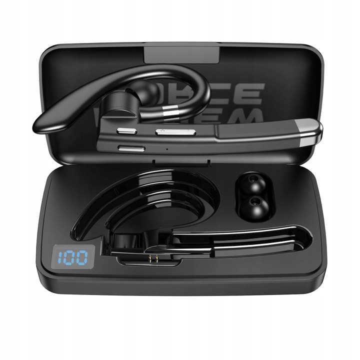 Bezprzewodowa słuchawka do rozmów BLUETOOTH mikrofon dla kierowców do ucha