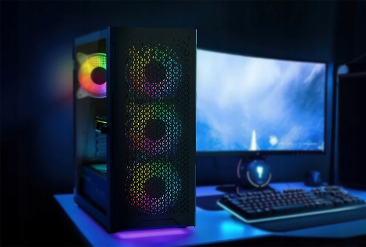 KOMPUTER DO GIER GAMINGOWY Ryzen 7 RTX 4060 TI 1TB SSD 32GB RAM ARGB WIN 11