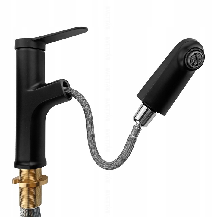 Bateria stojąca VETTÄ umywalkowa WYCIĄGANA kran do umywalki zlewu