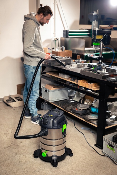 ODKURZACZ PRZEMYSŁOWY WARSZTATOWY MOKRO SUCHO HEPA POPIÓŁ GIPS MOCNY