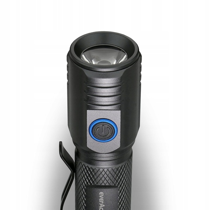 Ładowalna mocna latarka ręczna taktyczna LED everActive FL-2000R Buddy