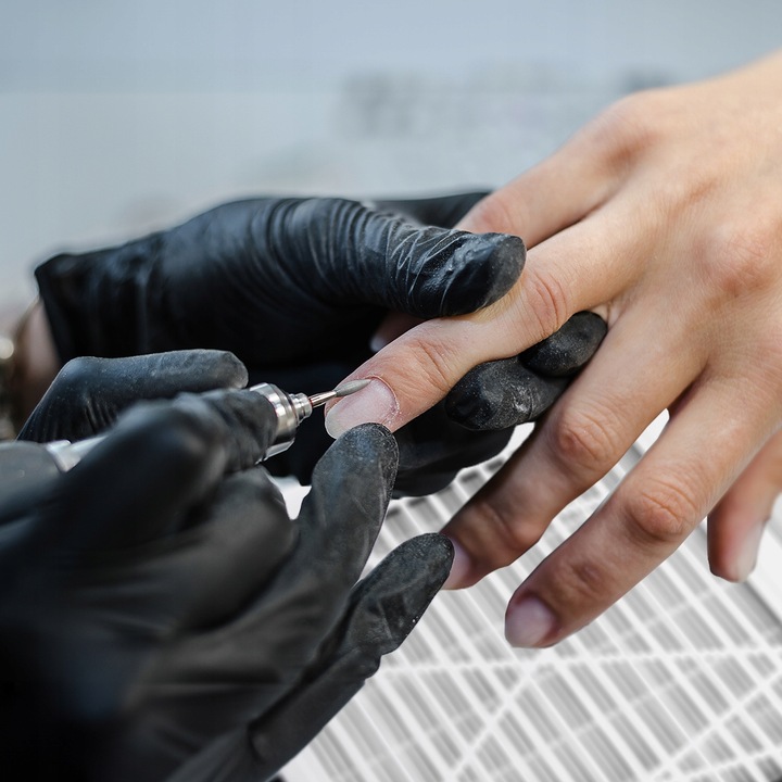 POCHŁANIACZ PYŁU DO PAZNOKCI BEZWORKOWY KASETOWY MANICURE FILTR 80W