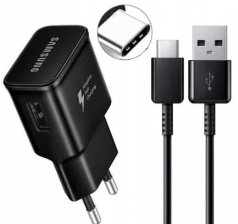 ORYGINALNA SZYBKA ŁADOWARKA SAMSUNG USB - USB C FAST CHARGE TYP C + KABEL