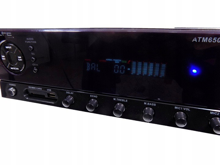 KOLUMNY ESTRADOWE 1600W + KOŃCÓWKA BT NAGŁOŚNIENIE