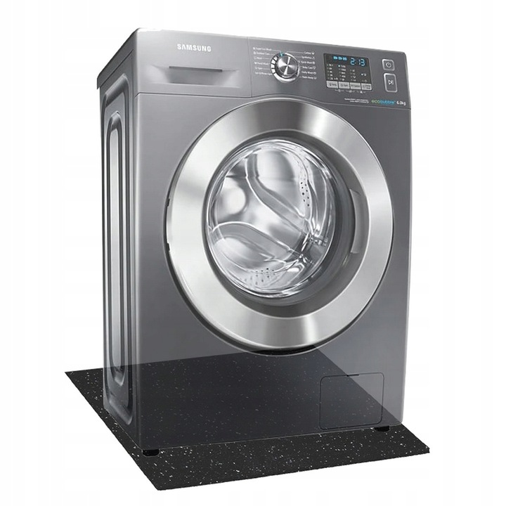 GRUBA MATA ANTYWIBRACYJNA 60 x 60cm POD PRALKĘ 1cm WYGŁUSZAJĄCA GR.