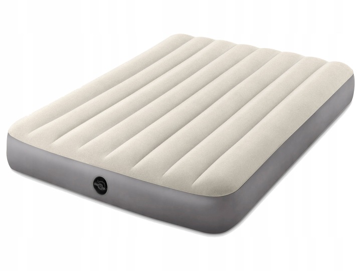 Materac Dmuchany Dwuosobowy Welurowy Łóżko Intex MODEL 2024