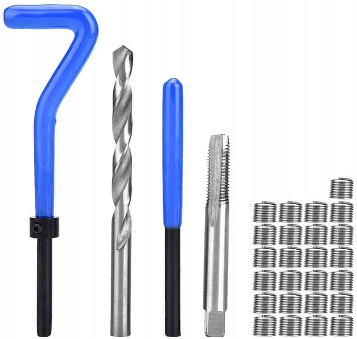 ZESTAW DO NAPRAWY NAPRAWCZY REGENERACJI GWINTÓW GWINTU M8x1.25