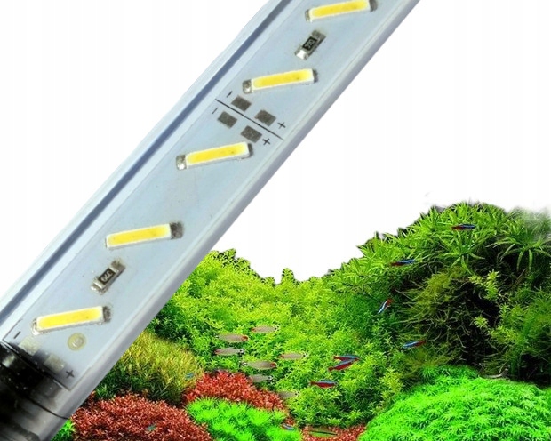 Świetlówka LED oświetlenie AKWARIUM 8520 50cm