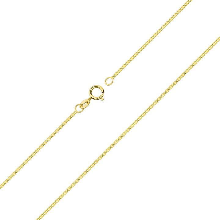 ZŁOTY ŁAŃCUSZEK pr. 585 GUCCI do zawieszek 50cm