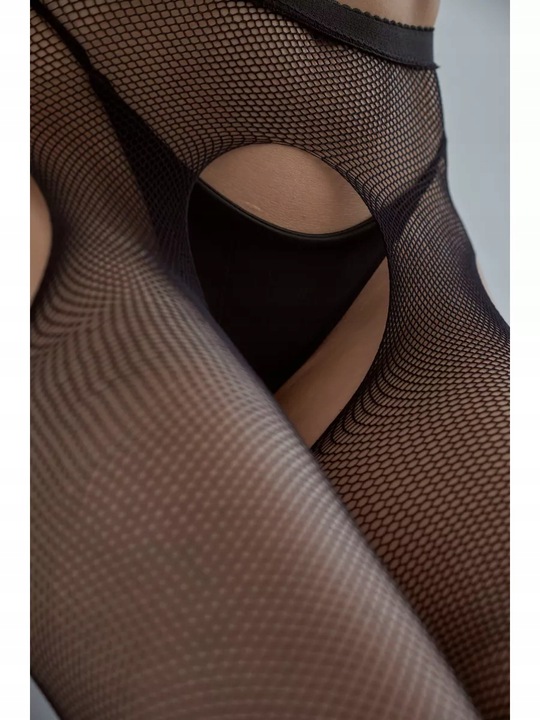 RAJSTOPY KABARETKI EROTYCZNE Z KABARETKI CZARNE Z DZIURAMI OTWARTE