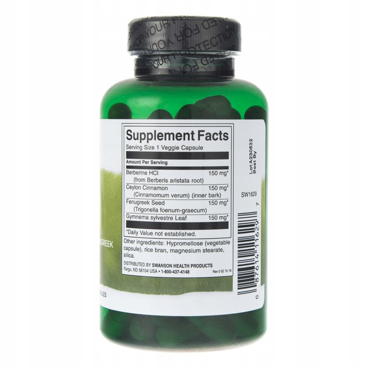 SWANSON BERBERYNA COMPLEX 90 kaps